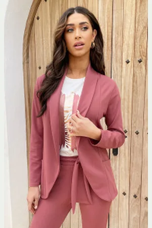 Fashion Musthaves Basic Blazer Dust