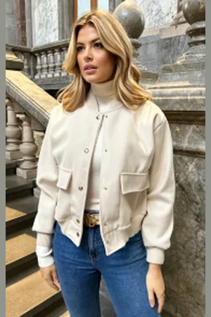 Fashion Musthaves Soft Bomberjacket