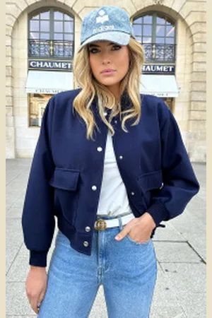 Fashion Musthaves Soft Bomberjacket Marine