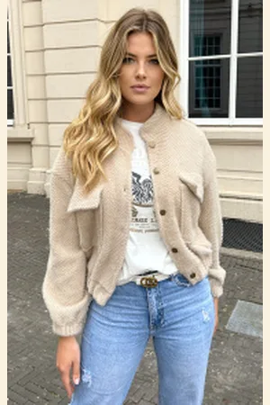 Fashion Musthaves Luxury Soft Bomber Jacket