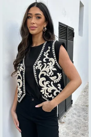 Fashion Musthaves Beads Gilet