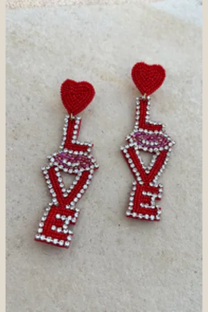 Fashion Musthaves Love Beads Oorbellen Handmade