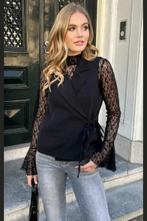 Fashion Musthaves Wrap Gilet