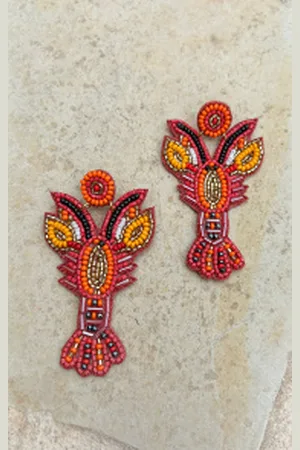 Fashion Musthaves Handmade Lobster Beads Oorbellen