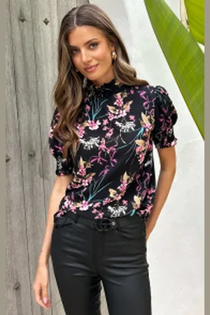 Fashion Musthaves Col Top Bloemen