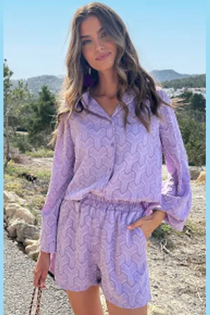 Fashion Musthaves Detailed Print Blouse