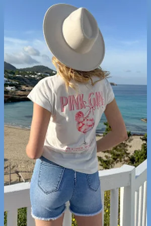 Fashion Musthaves Pink Gin T-shirt