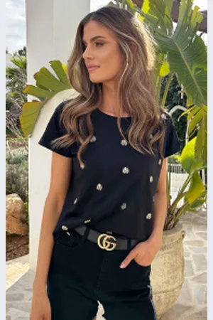 Fashion Musthaves Shell Top Cotton Embroidery