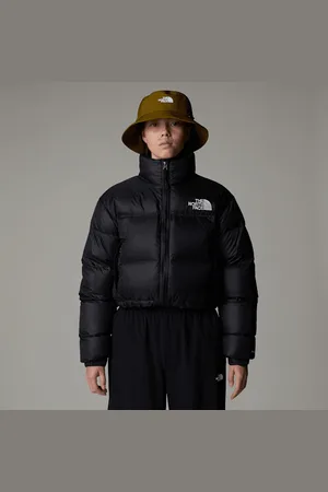 The North Face Nuptse-korte Jas Voor Dames female