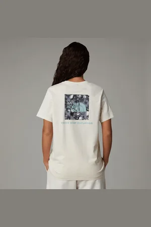 The North Face Relaxed Redbox-t-shirt Met Print Voor Dames female