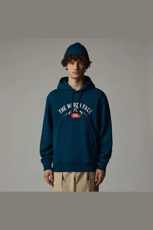 The North Face Varsity Hoodie Met Print Voor Heren male