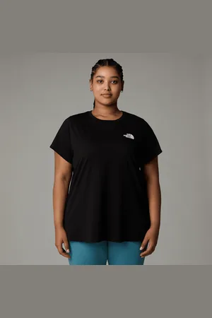 The North Face Plus Size Simple Dome-t-shirt Voor Dames female