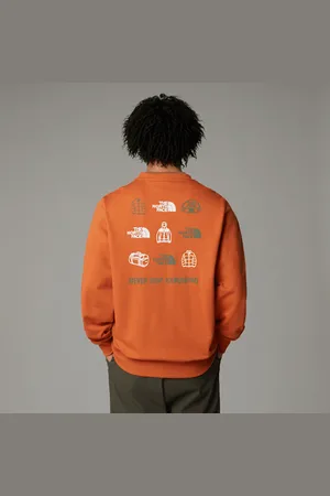 The North Face Outdoor-sweatshirt Met Print Voor Heren male