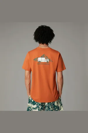 The North Face Outdoor-t-shirt Met Print Voor Heren male