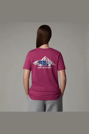 The North Face Outdoor T-shirt Met Print Voor Dames female