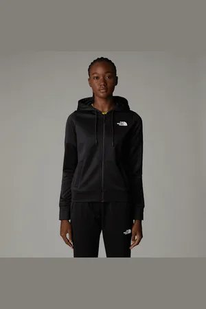 The North Face Reaxion-fleecehoodie Met Volledige Rits Voor Dames female