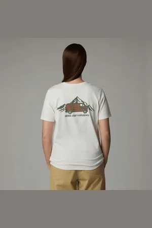 The North Face Outdoor T-shirt Met Print Voor Dames female