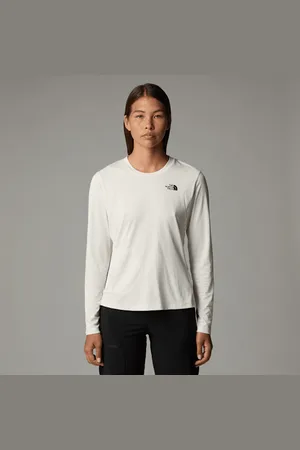 The North Face Inpakbaar Lightrange™-t-shirt Met Lange Mouwen Voor Dames female