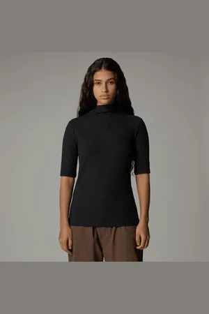 The North Face T-shirt Met Hoogaansluitende Hals Voor Dames female
