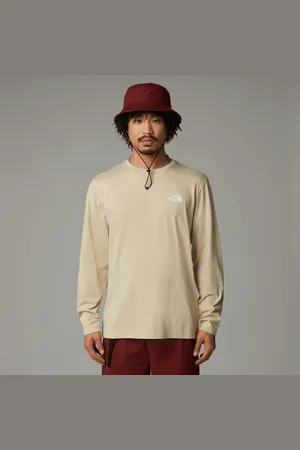 The North Face Simple Dome-t-shirt Met Lange Mouwen Voor Heren male