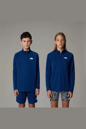 The North Face Never Stop-top Met Kwartrits En Lange Mouwen Voor Tieners male