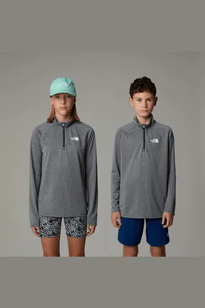 The North Face Never Stop-top Met Kwartrits En Lange Mouwen Voor Tieners male