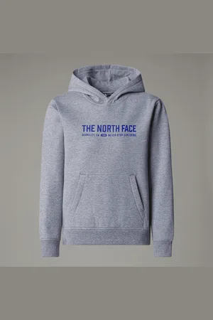 The North Face Varsity Relaxed-hoodie Met Print Voor Tieners male