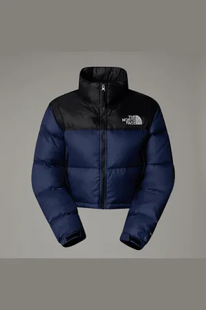 The North Face Nuptse-korte Jas Voor Dames female