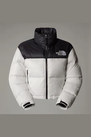 The North Face Nuptse-korte Jas Voor Dames female