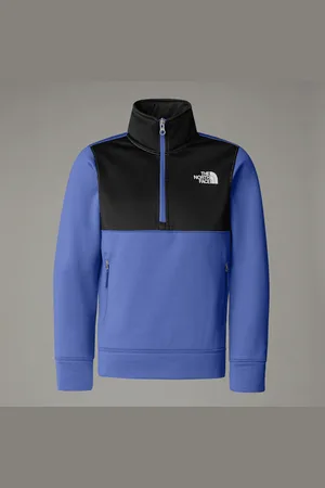The North Face Sweatshirt Met Kwartrits Voor Tieners male