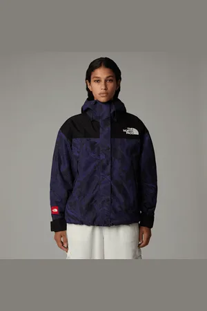 The North Face Dryvent™ Mono-bergjas Voor Dames Peak Purple 3d Summit Mesh Print-tnf Black female