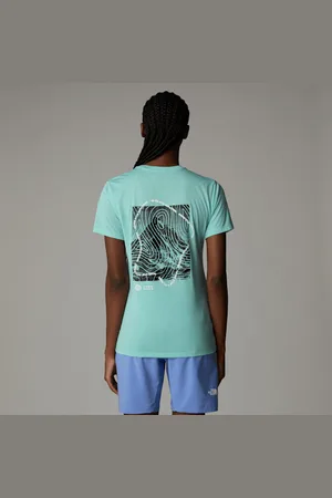 The North Face Foundation-t-shirt Met Half Dome-print Voor Dames female
