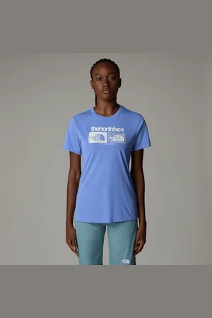The North Face Foundation-t-shirt Met Print Voor Dames female