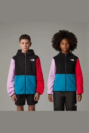 The North Face Glacier-fleecejas Met Capuchon Voor Tieners male
