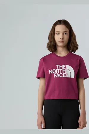 The North Face Cropped Easy T-shirt Voor Meisjes female