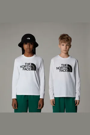 The North Face Easy-t-shirt Met Lange Mouwen Voor Tieners male