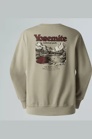 The North Face Uniseks Vintage Postcard Relaxed-sweatshirt male