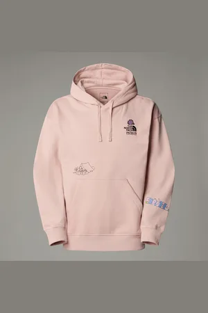 The North Face Uniseks Oversized Mountain Cleanup-hoodie male