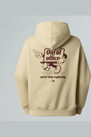 The North Face Cartoon-hoodie Met Logo En Wijde Pasvorm Unisex male