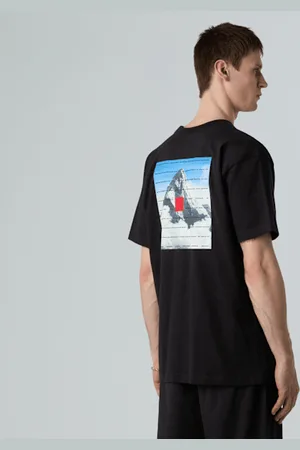 The North Face 40th Anniversary Mountain-t-shirt Van Zware Kwaliteit Voor Heren male