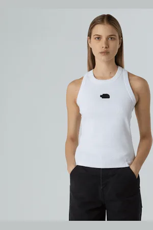 The North Face Slim Rib-tanktop Voor Dames female