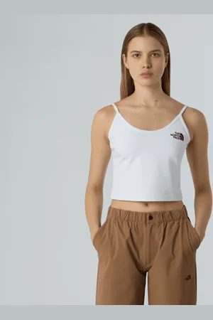 The North Face Cropped Tanktop Voor Dames female