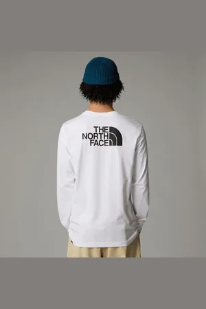 The North Face Easy-t-shirt Met Lange Mouwen Voor Heren male