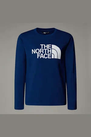 The North Face Easy-t-shirt Met Lange Mouwen Voor Tieners male