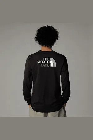 The North Face Easy-t-shirt Met Lange Mouwen Voor Heren male