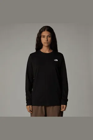 The North Face Simple Dome-t-shirt Met Lange Mouwen Voor Dames female