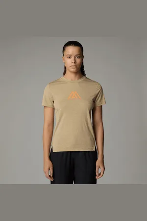 The North Face Mountain Athletic Flex-t-shirt Met Print Voor Dames female