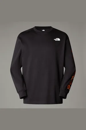 The North Face Uniseks Nse Oversized T-shirt Met Lange Mouwen male