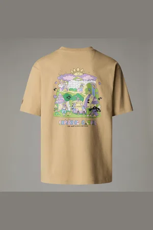 The North Face Uniseks Oversized Mountain Cleanup-t-shirt male