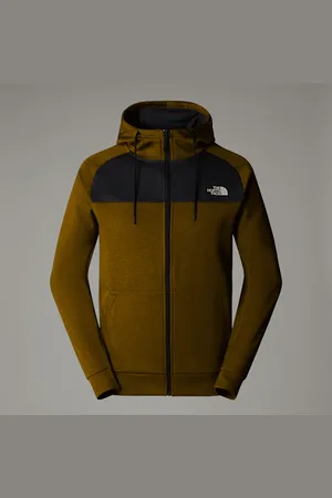 The North Face Reaxion-fleecehoodie Met Volledige Rits Voor Heren male